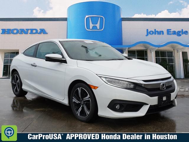 Pre Owned 2017 Honda Civic Touring 2d Coupe P14812 John Eagle